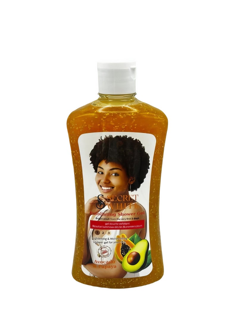 Lightening & Moisturizing Body Lotion – Avocado & Papaya Daily Body Milk for Long-Lasting Hydration and Brighter Skin